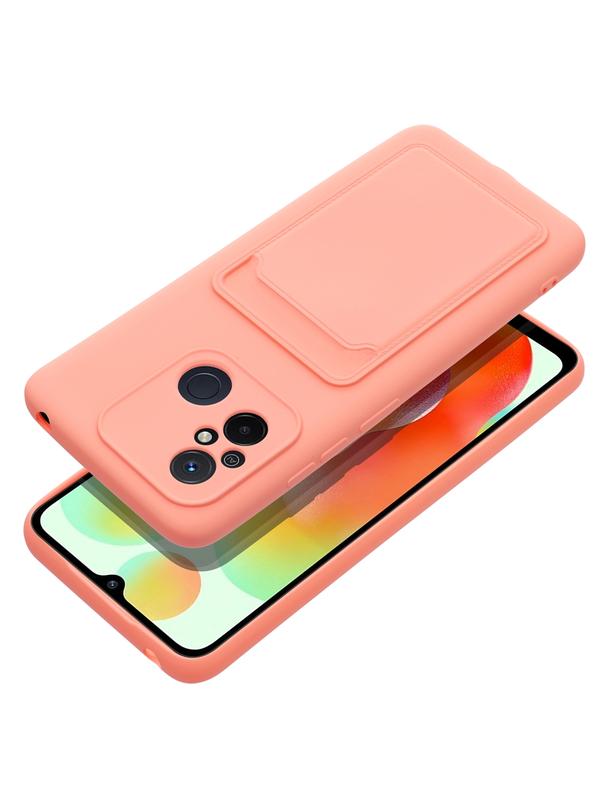 Futerał CARD CASE do XIAOMI Redmi 12C różowy