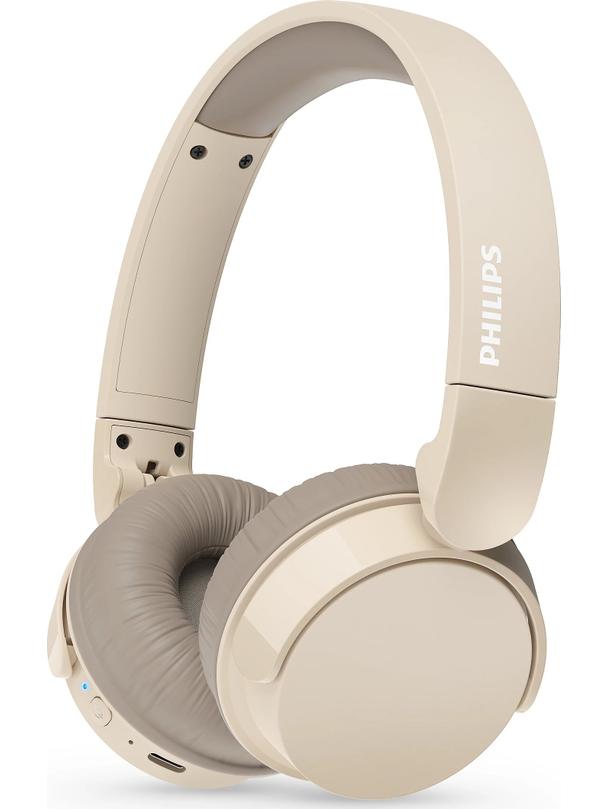 Słuchawki bezprzewodowe nauszne Philips TAH3209BG/00 beżowe
