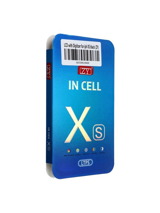 Wyświetlacz do iPhone Xs z ekranem dotykowym czarnym (ZY-LTPS)