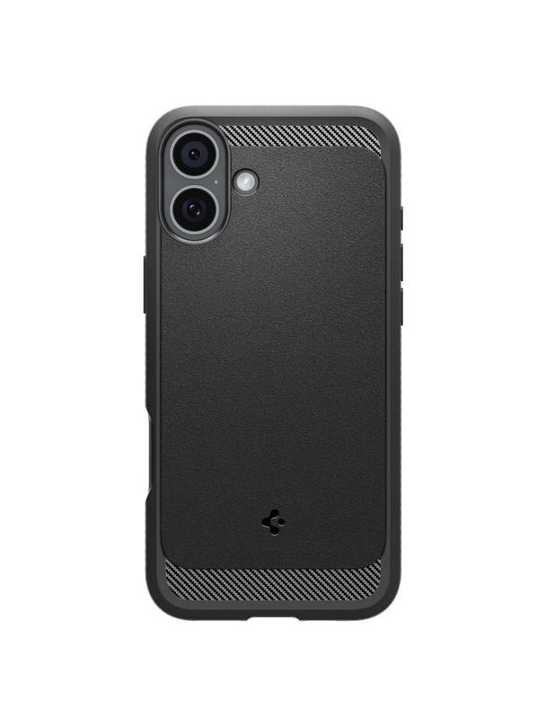 SPIGEN futerał RUGGED ARMOR MAG kompatybilny z MagSafe do IPHONE 16 matte black