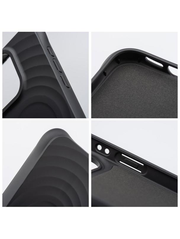 Silicone Zephyr Mag Cover kompatybilny z MagSafe do IPHONE 13 PRO MAX czarny