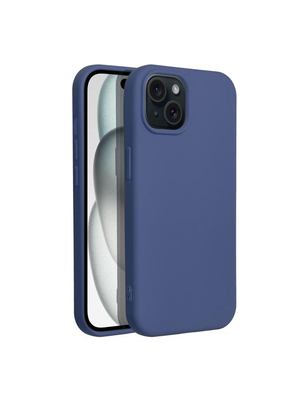 Futerał SILICONE do IPHONE 15 niebieski