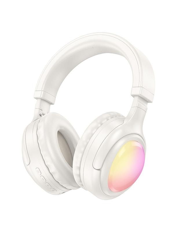 Słuchawki bezprzewodowe nauszne Hoco W48 białe