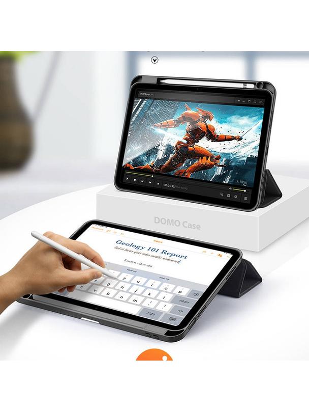 DUX DUCIS etui DOMO składane z miejscem na rysik do iPad 10 (2022) czarne