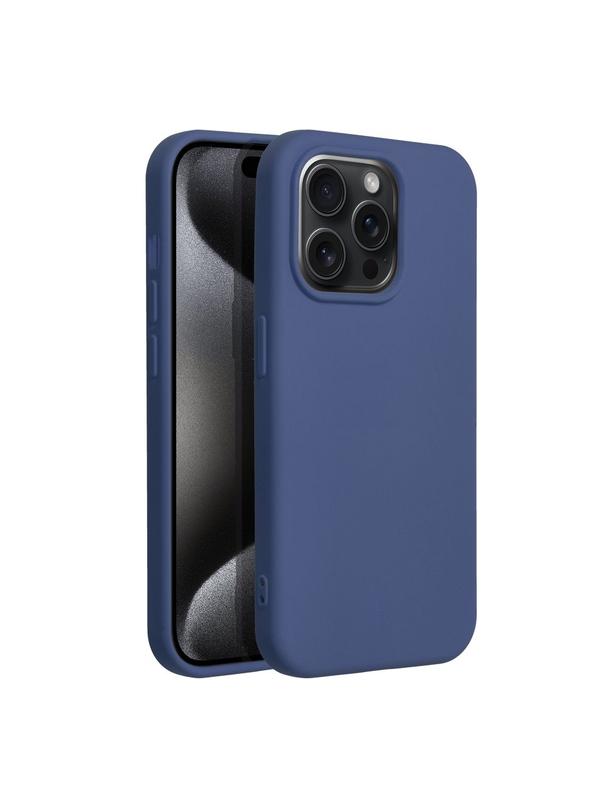 Futerał SILICONE do IPHONE 15 Pro niebieski