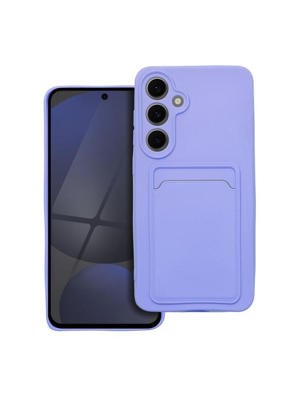 Futerał CARD CASE do SAMSUNG S24 FE fioletowy