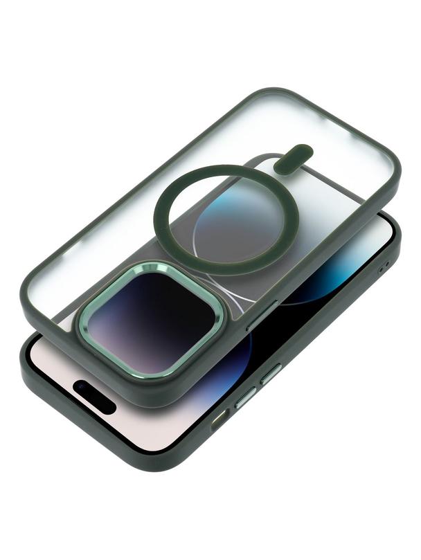 Futerał MATTE MAG COVER kompatybilny z MagSafe do IPHONE 16 Pro Max zielony