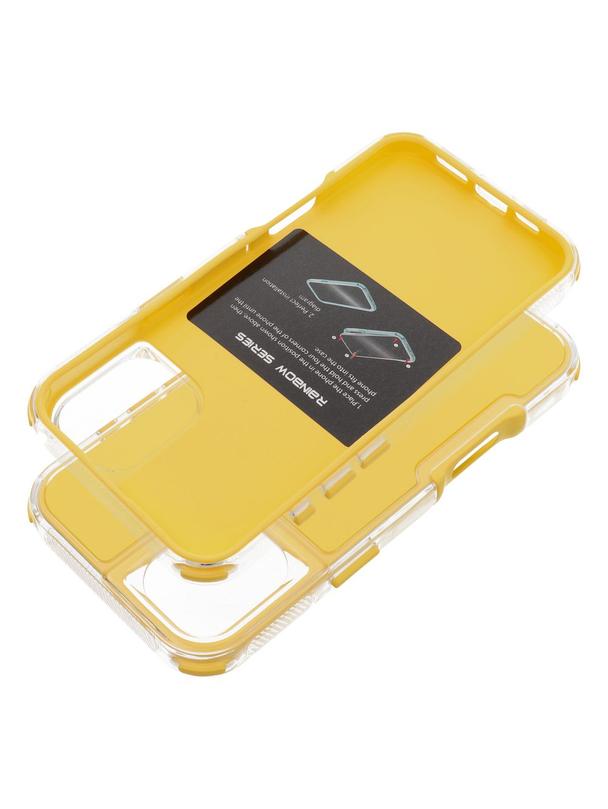 Futerał MATRIX do IPHONE 16 PLUS żółty