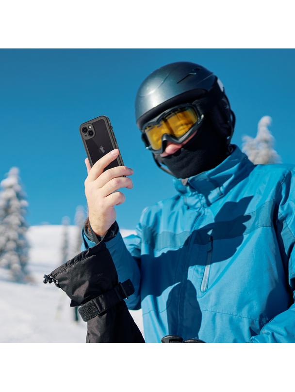 Futerał wodoodporny SHELLBOX DOT do IPHONE 13 czarny