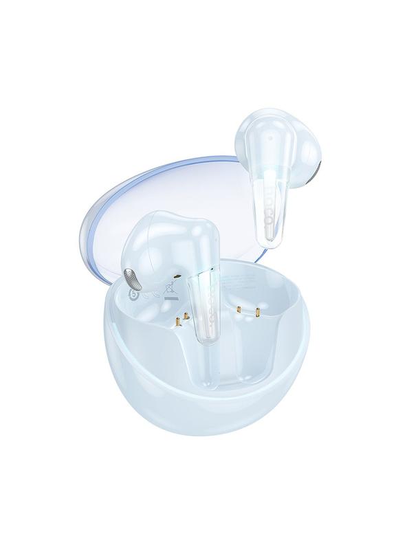 Słuchawki bezprzewodowe douszne Hoco TWS EW202 niebieskie