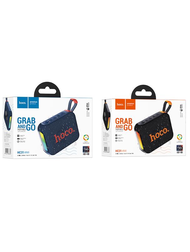 Głośnik bluetooth 10W 4h Hoco HC31 granatowy