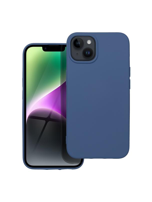 Futerał SILICONE do IPHONE 14 niebieski