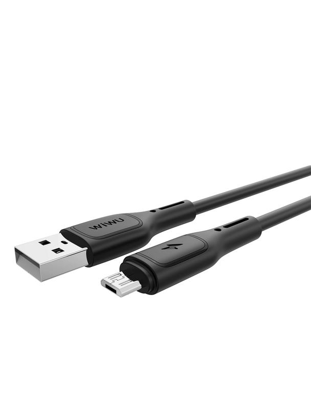 Kabel USB A do Micro USB Wiwu 2,4A Wi-C042E czarny