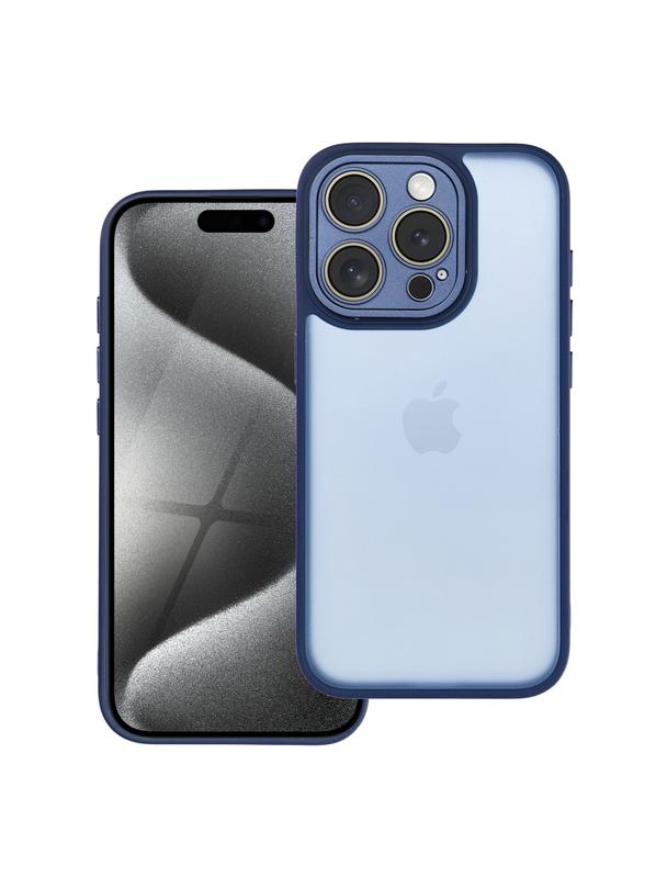 Futerał VARIETE do IPHONE 15 Pro granatowy