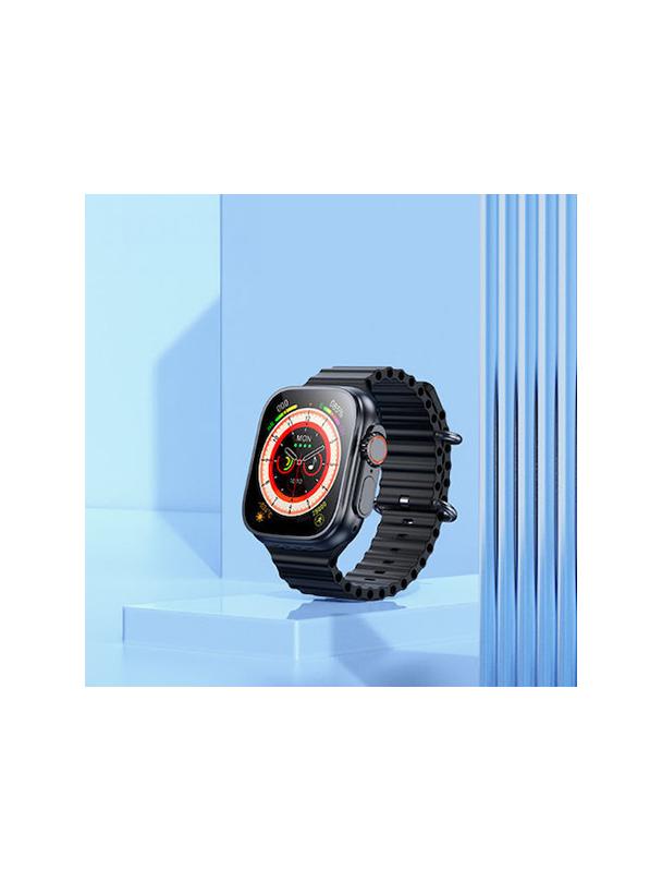 Smartwatch Hoco 1,96" TFT 4G z fukcją rozmowy DYD01 czarny