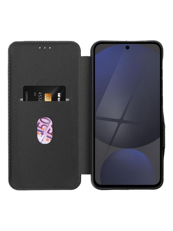 Kabura FOLIO Side Magnet do SAMSUNG S24 FE czarny