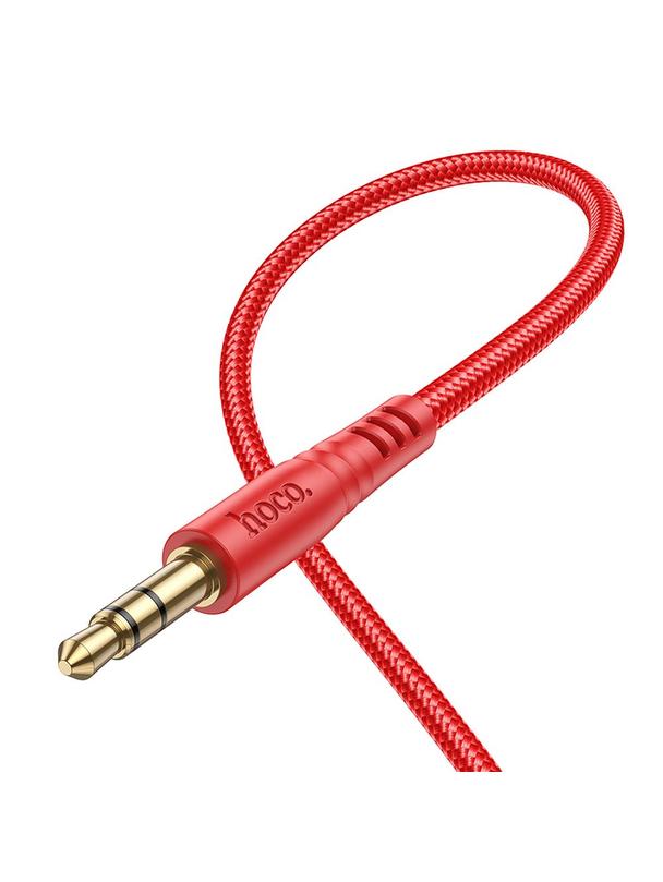 Kabel AUX Jack 3,5 mm do Jack 3,5 mm Hoco 1 m UPA24 czerwony