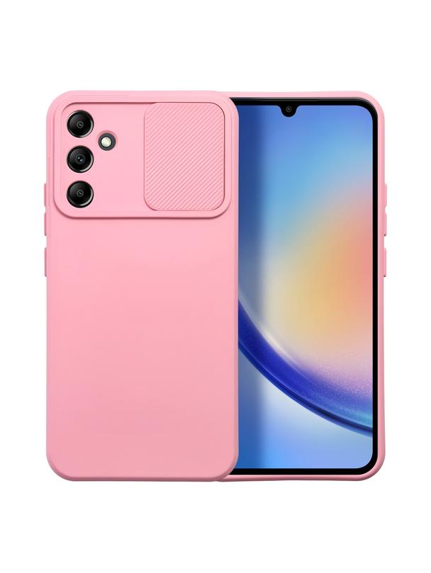 Futerał SLIDE do SAMSUNG A34 5G jasnoróżowy