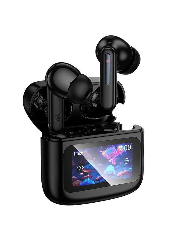 Słuchawki bezprzewodowe douszne Hoco z ekranem dotykowym TWS EQ14 czarne