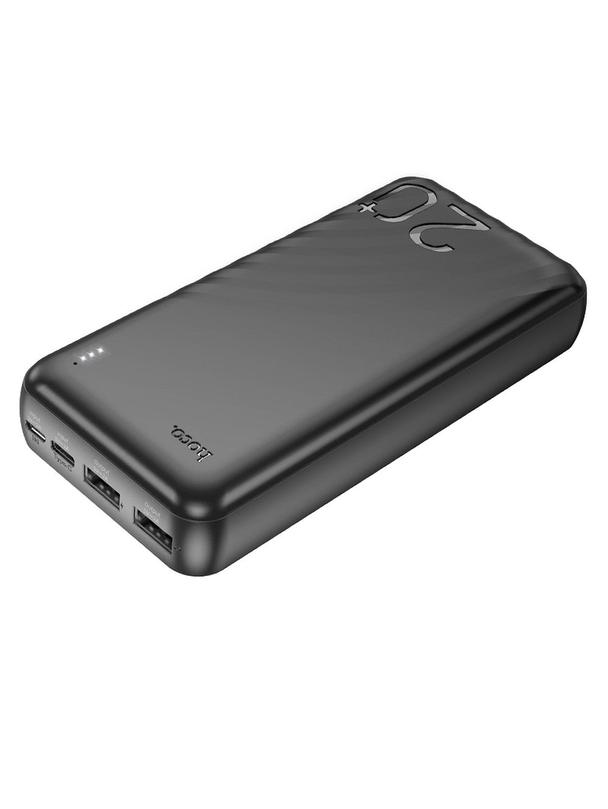 HOCO powerbank 20000 mAh 2A J123A czarny