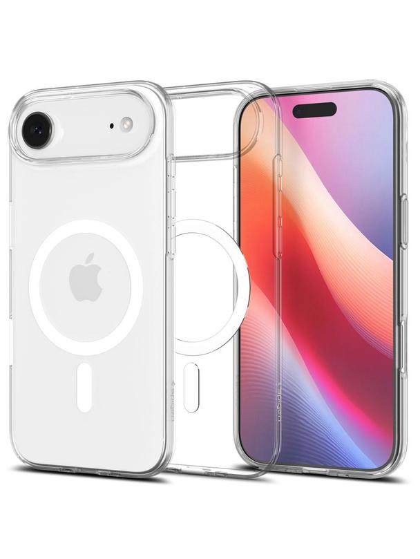 SPIGEN futerał LIQUID CRYSTAL MAG MAGSAFE IPHONE 17 AIR CLEAR/WHITE