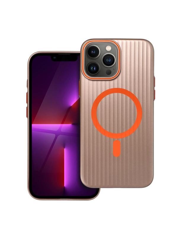 Futerał SIMPLY kompatybilny z MagSafe do IPHONE 13 Pro Max tytan pustynny