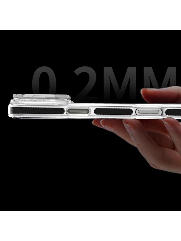 Futerał LENS MAG COVER kompatybilny z MagSafe do IPHONE 16 czarny