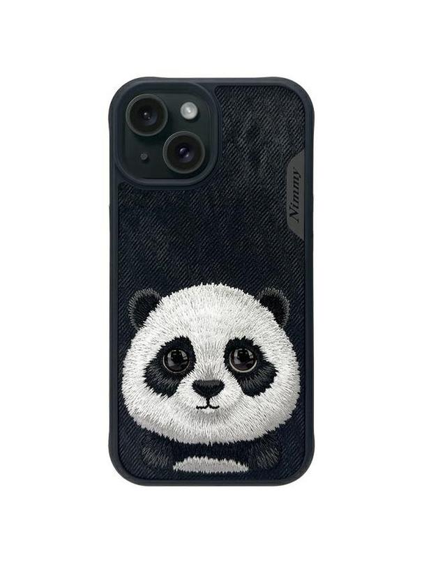 NIMMY futerał BIG EYED PET 2.0 Panda do IPHONE 15 czarny