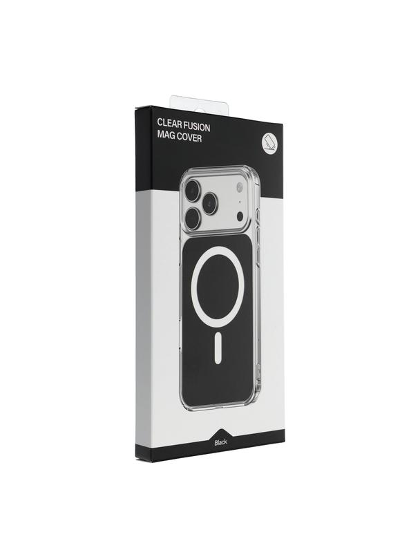 Futerał do Samsung S26 PLUS Clear Fusion Mag Cover zgodny z MagSafe czarny