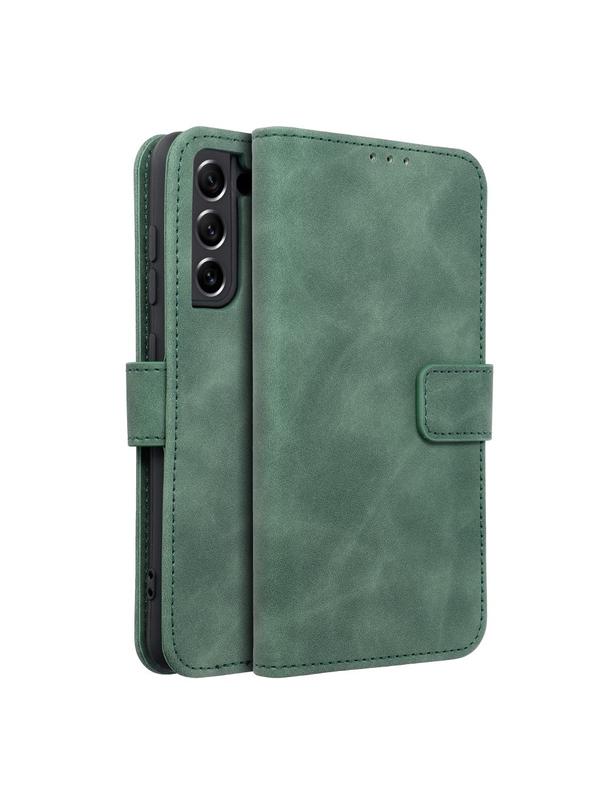 Kabura TENDER Book do SAMSUNG S21 FE zielony
