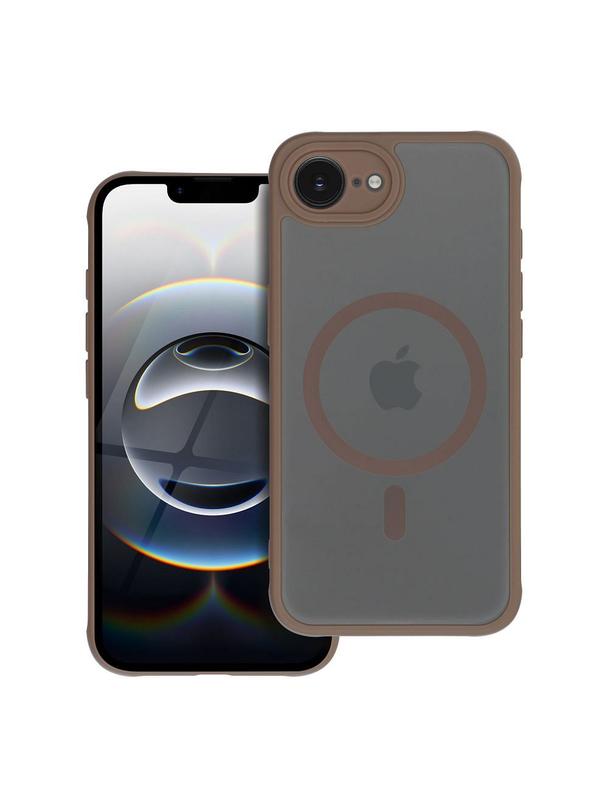 Futerał FULL MATTE MAG COVER kompatybilny z MagSafe do IPHONE 14 Plus brązowy