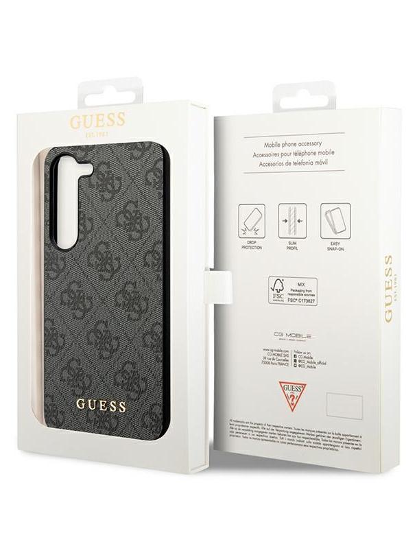 GUESS futerał do SAMSUNG S24 GUHCS24SGF4GGR (4G Charm) czarny