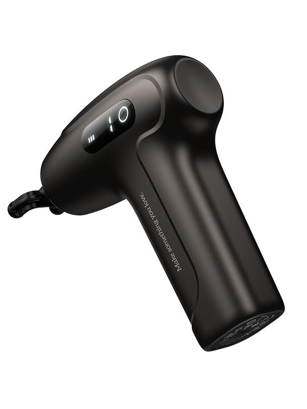 Elektryczny cichy mini masażer GUN Hoco HP51 szary