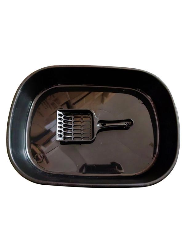 Kuweta dla kota z łopatką RC-K-849 czarna