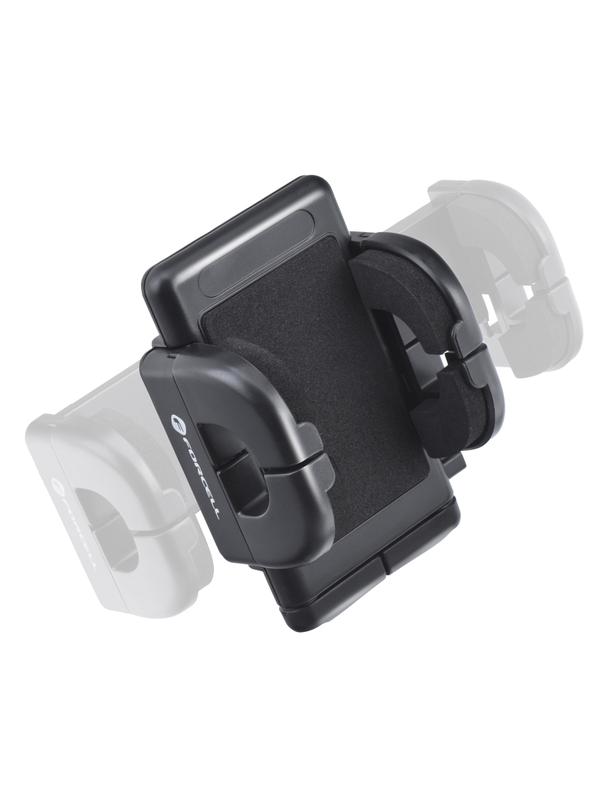 Uchwyt na telefon do samochodu uniwersalny Forcell F-Grip Regular do kratki czarny