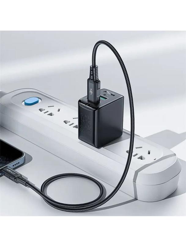 ACEFAST ładowarka sieciowa 2 x USB 3A QC18W A33 UK czarna