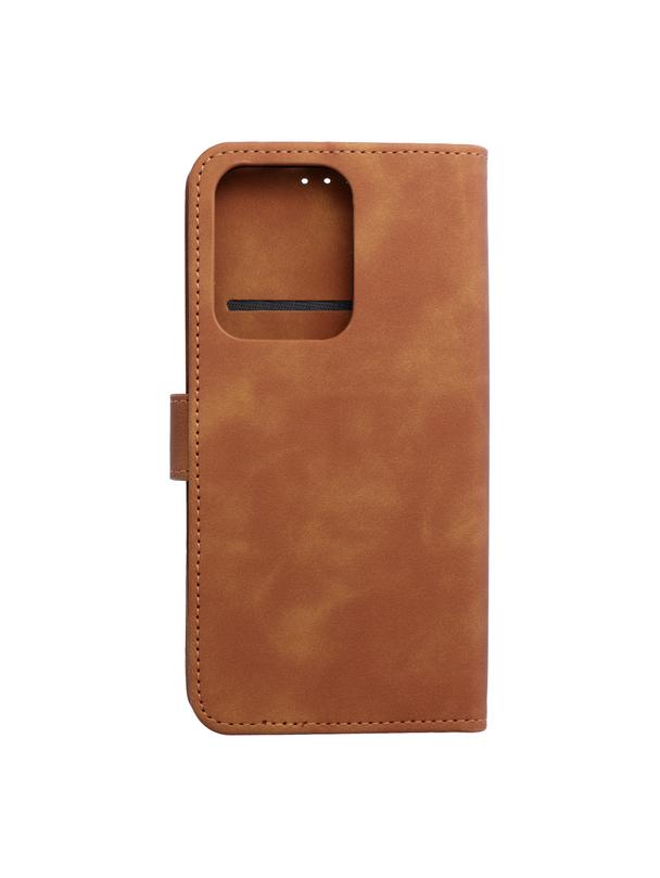 Kabura TENDER Book do OPPO RENO 14 / 14F brązowy