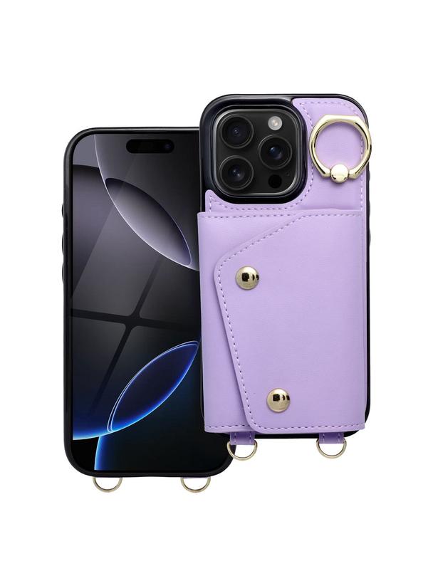 Futerał portfel WONDER dla IPHONE 14 liliowy