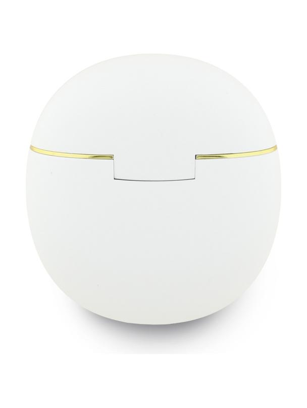 Słuchawki bezprzewodowe douszne Guess TWS GUTWSA15HETH (Small Round Script Print) białe