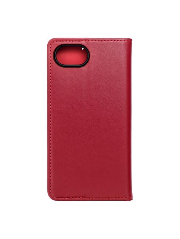 Kabura SMART PRO Book skórzana do IPHONE 16e (SE 4 2025) bordowy