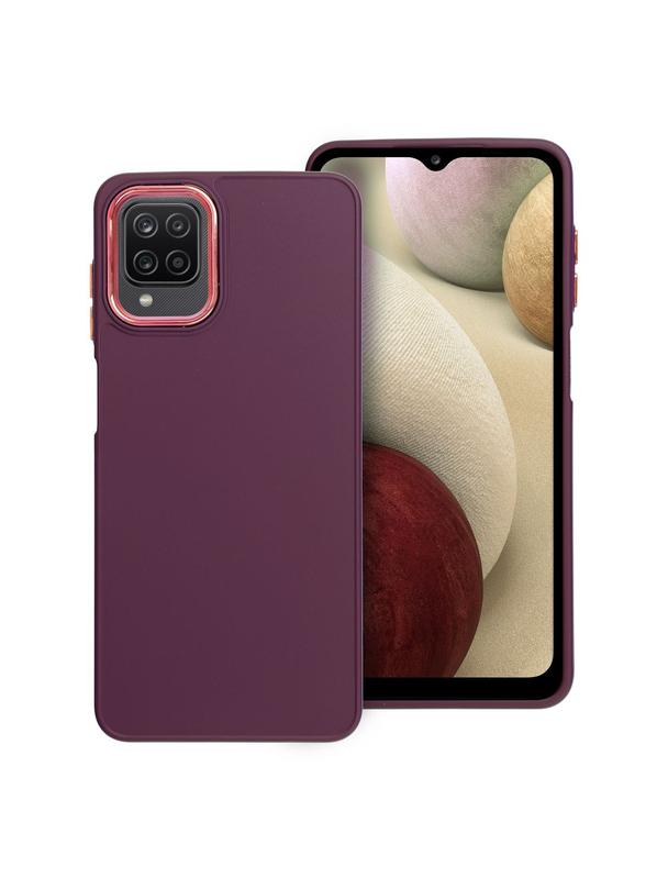 Futerał FRAME do SAMSUNG A12 / M12 fioletowy
