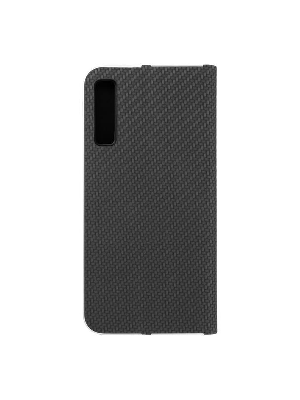 Kabura LUNA Book Carbon do SAMSUNG A7 2018 czarny