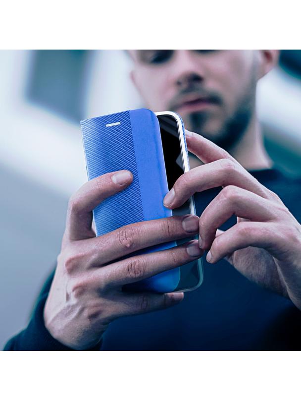 Kabura SENSITIVE Book do SAMSUNG A36 5G niebieski