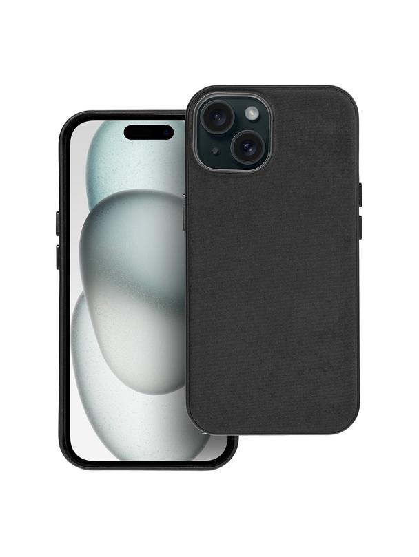 Futerał WOVEN MAG COVER kompatybilny z MagSafe do IPHONE 15 czarny
