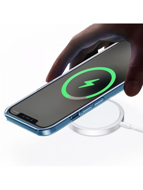 WiWU - Ładowarka bezprzewodowa 15W do telefonów kompatybilna z MagSafe Wi-W009