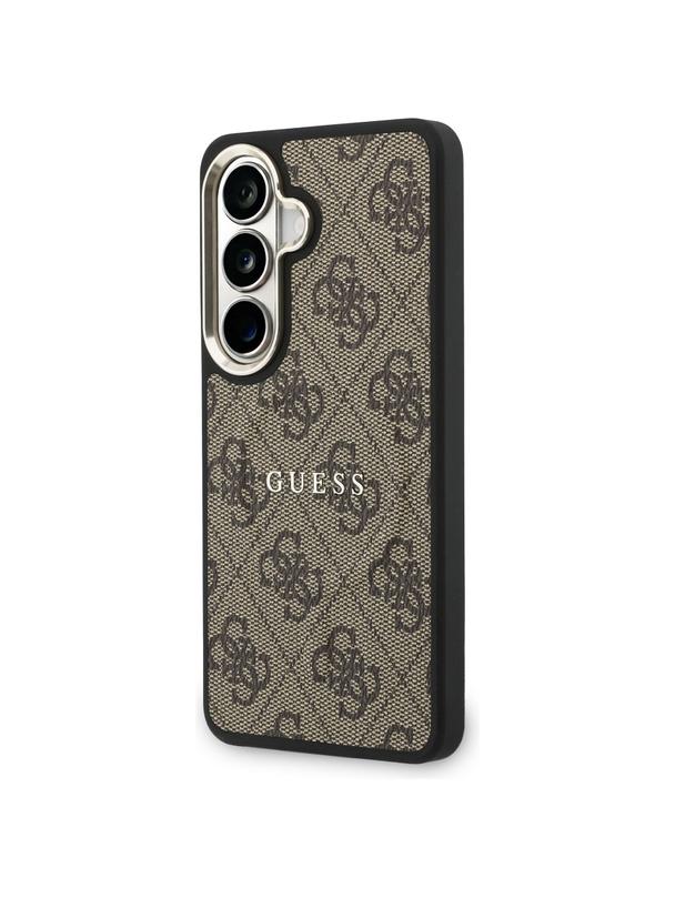 GUESS futerał do SAMSUNG S26 GUHMS26SP4MSEGCW (4G Embossed Ring MagSafe) brązowy