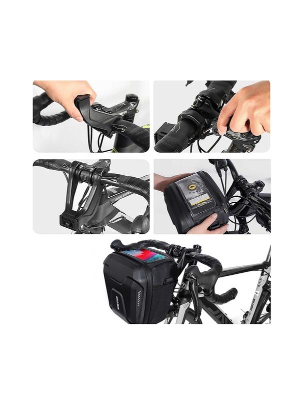 WILDMAN sakwa rowerowa na kierownicę na zamek GS9 3L czarna