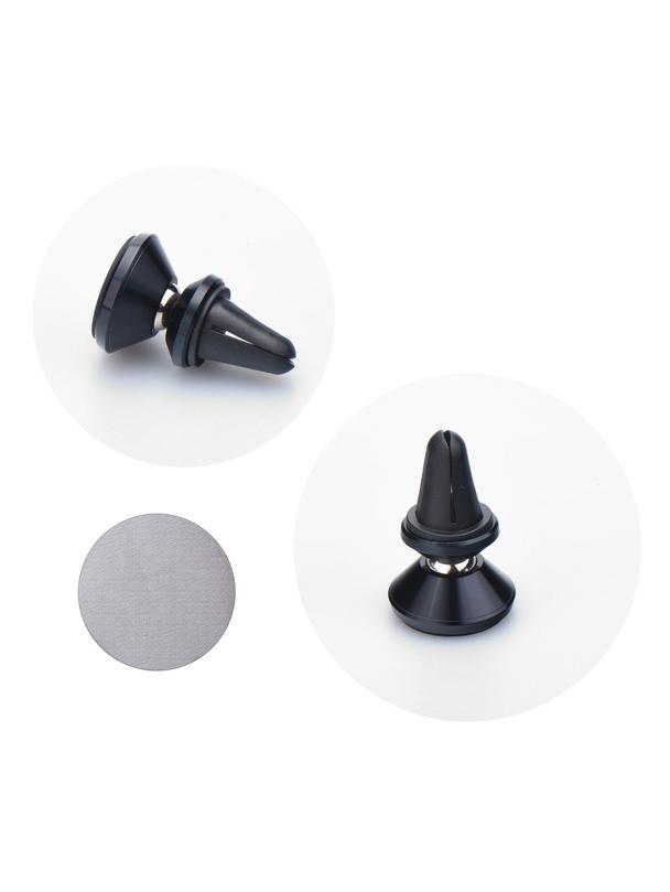 Uchwyt samochodowy magnetyczny do kratki czarny