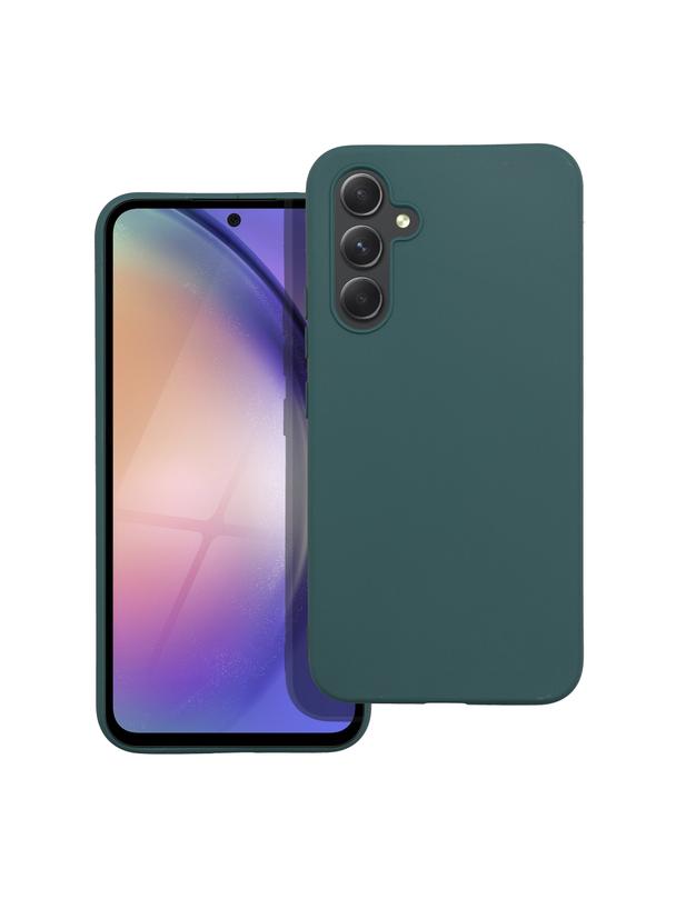 Futerał MATT do SAMSUNG A54 5G ciemnozielony