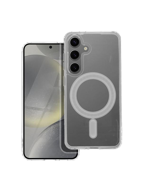 Futerał CLEAR MAG COVER kompatybilny z MagSafe do SAMSUNG S24 transparentny